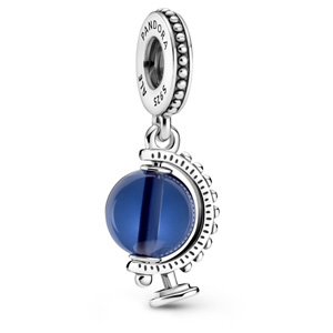 Blue Globe Dangle