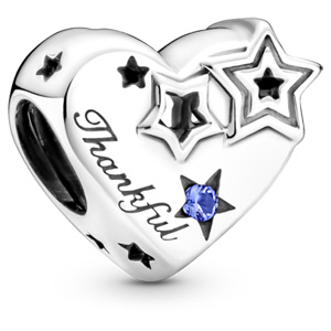 Thankful Heart Charm