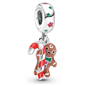 Retired Pandora Feliz Navidad Charm :: Enamel Charms :: Online Retailer