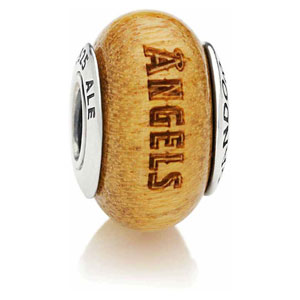 Los Angeles Angels Engraved Wood Charm